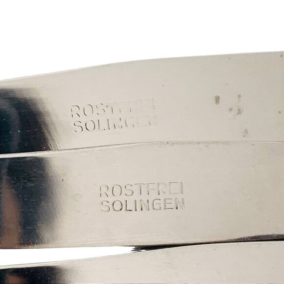 Vintage Bakelite Rostfrei Solingen Knife Set - Picture 11 of 13